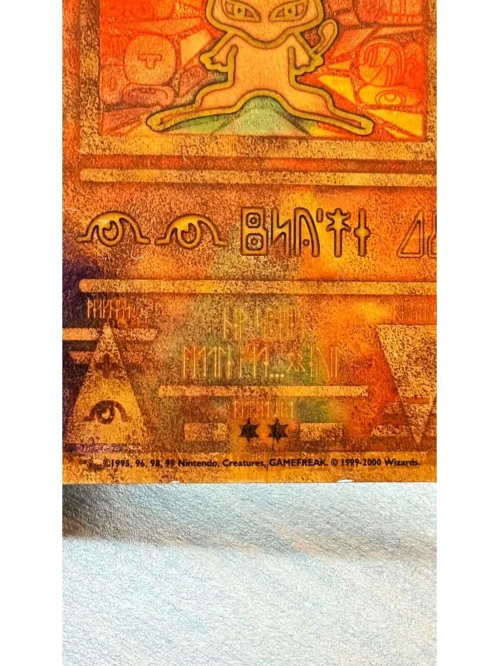 Pokémon Ancient Mew Promo Holo Card 1999 - 2000 Nintendo Wizards of the Coast Po - Picture 12 of 12
